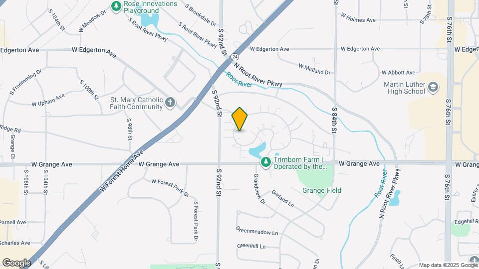 8976 Woodbridge Dr Map and Location Details