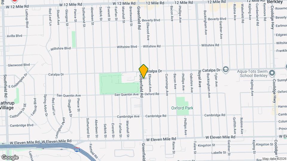 2464 Greenfield Rd Map and Location Details