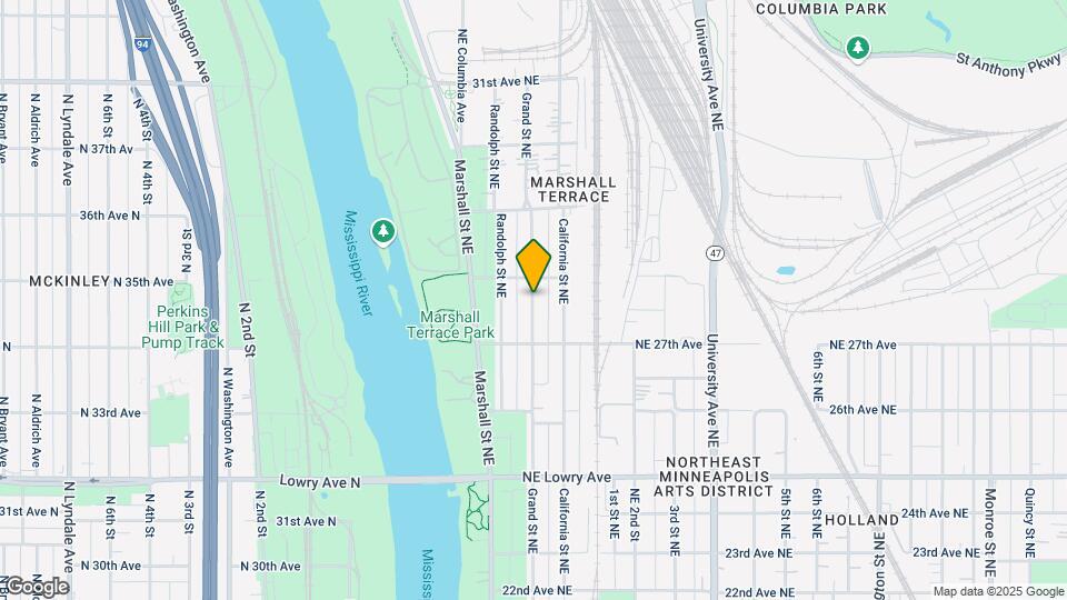 2743 Grand St NE Map and Location Details