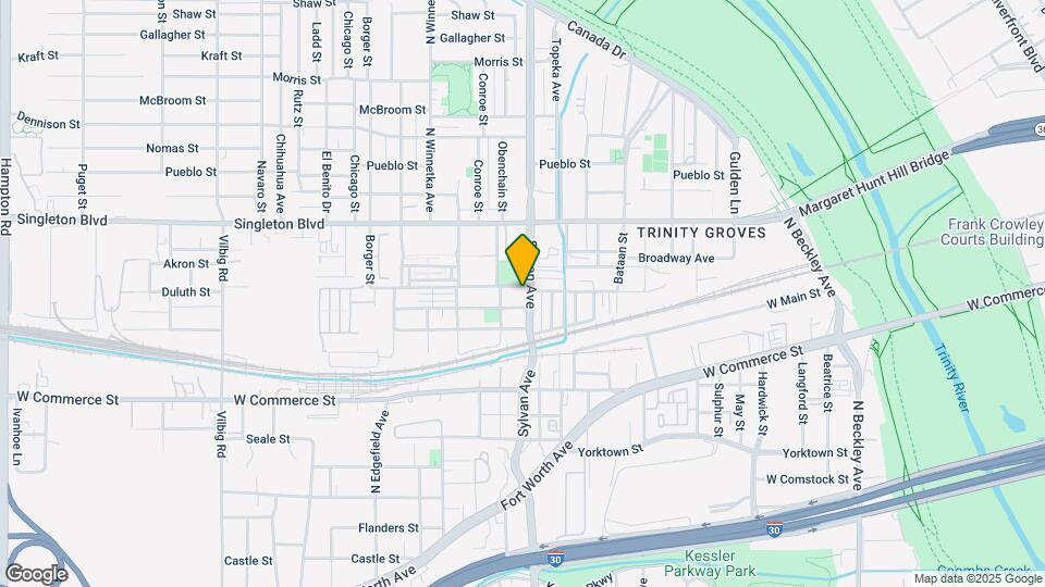 2611 Sylvan Ave Map and Location Details