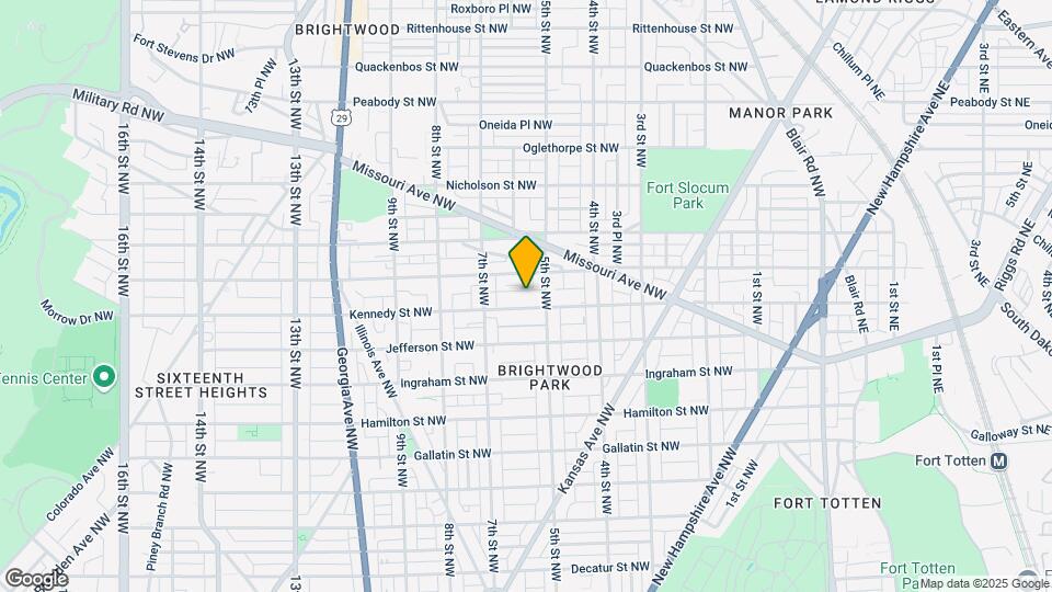 519 Kennedy St NW Map and Location Details