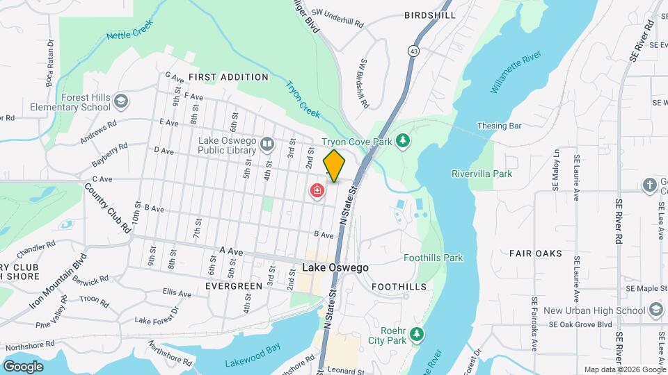 639 1st St Map and Location Details
