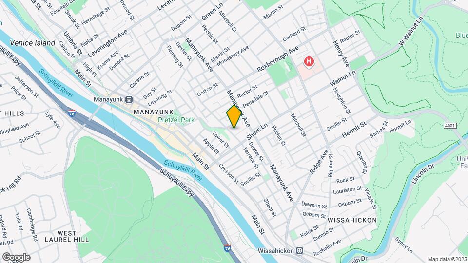 4129 Terrace St Map and Location Details