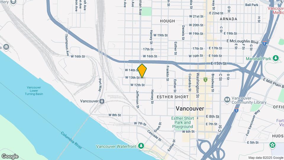 905 W 13th St Mapa y Detalles de la Ubicación