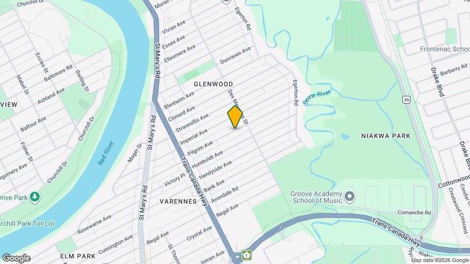 92 Pilgrim Ave Map and Location Details