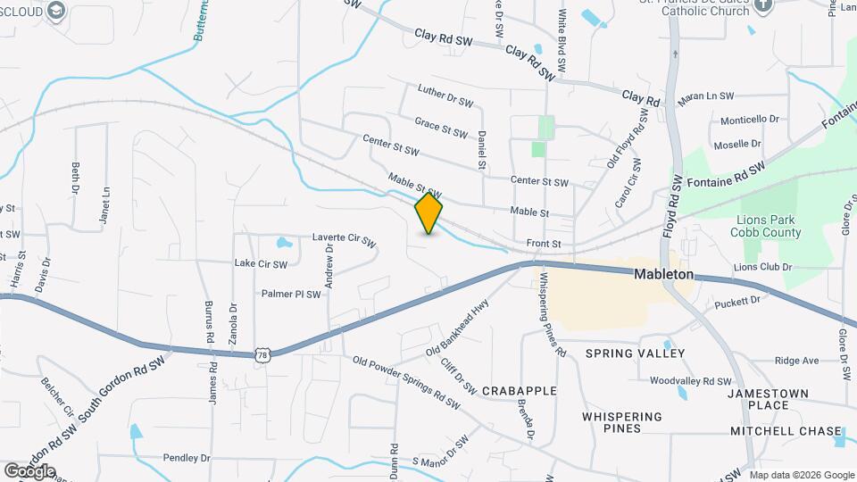 1138 Gerald Pl SW Map and Location Details