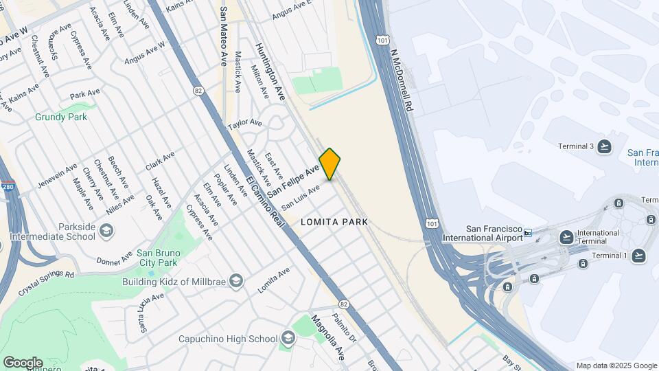 210 San Antonio Ave Mapa y Detalles de la Ubicación