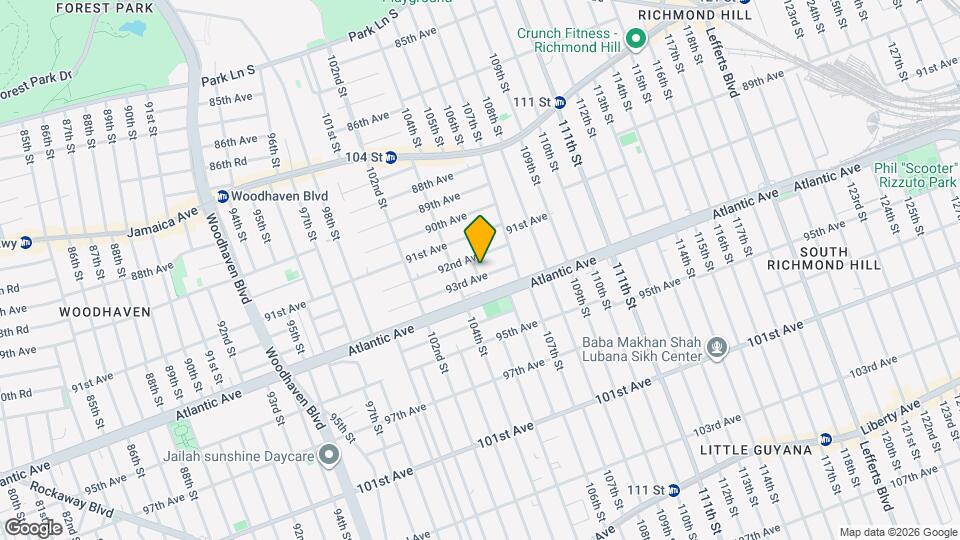 104-25 93rd Ave Map and Location Details