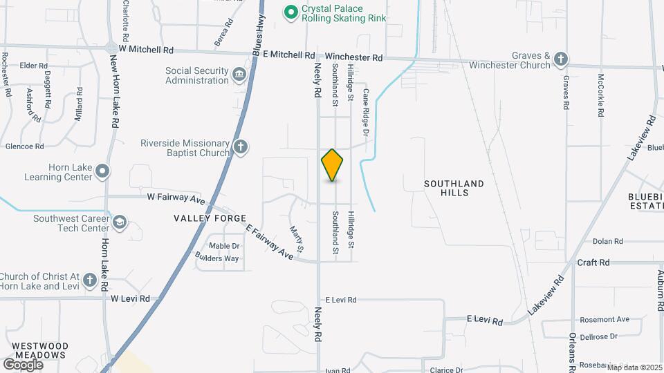 3667 Southland St Map and Location Details