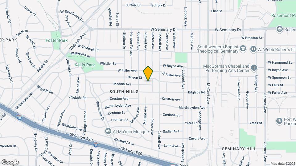 3108 Medina Ave Map and Location Details