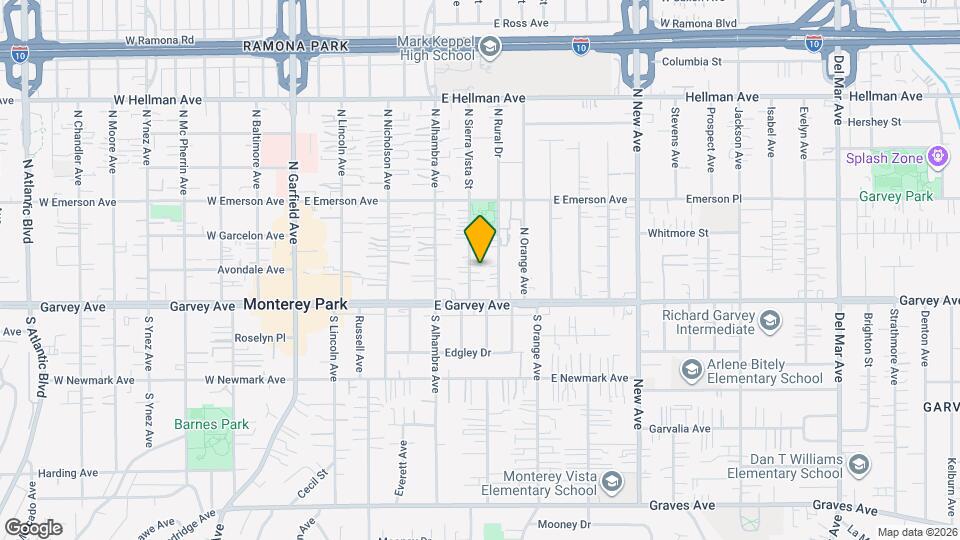 200 N Sierra Vista St Map and Location Details