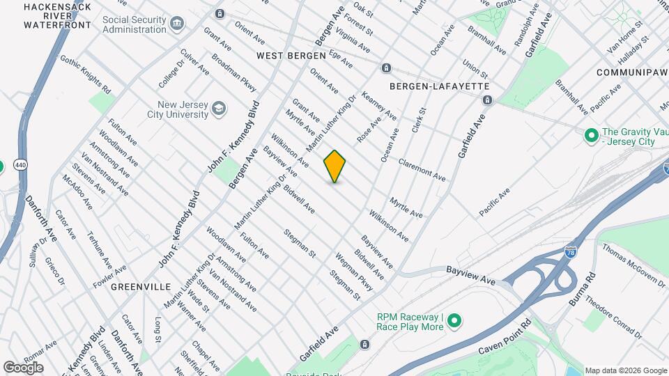 128 Wilkinson Ave, Unit 3R Map and Location Details