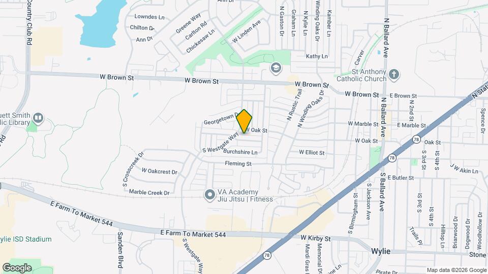 612 W Andersonville Ln, Unit W-3613 Map and Location Details