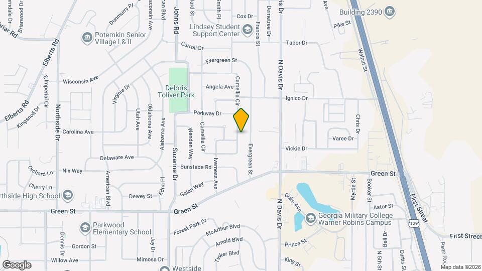 215 Camellia Cir Map and Location Details