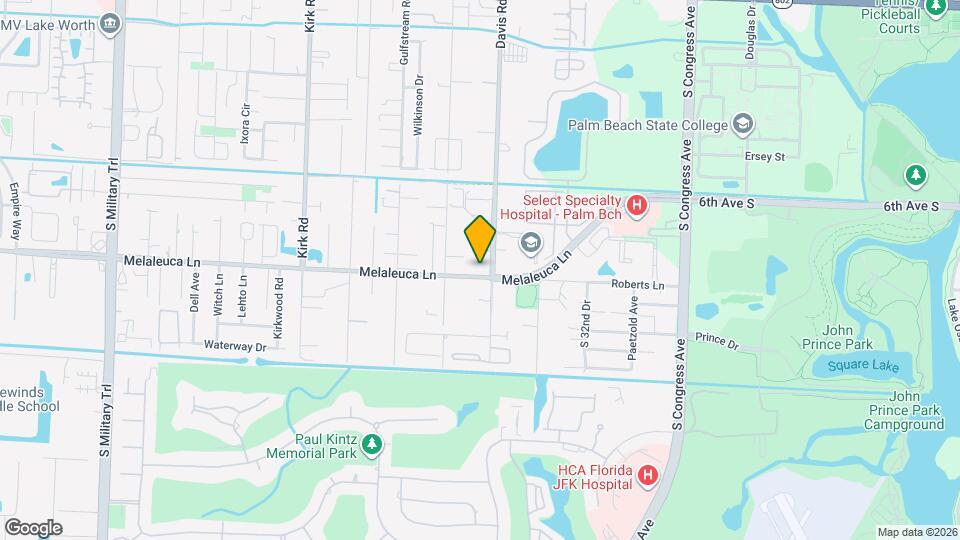 3515 Melaleuca Ln Map and Location Details