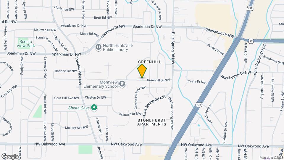 2416 Hanover Dr NW Map and Location Details