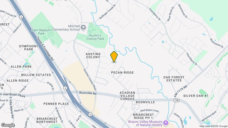 3617 Choctaw St Map and Location Details