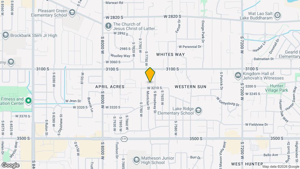 3193 Montclair St Map and Location Details
