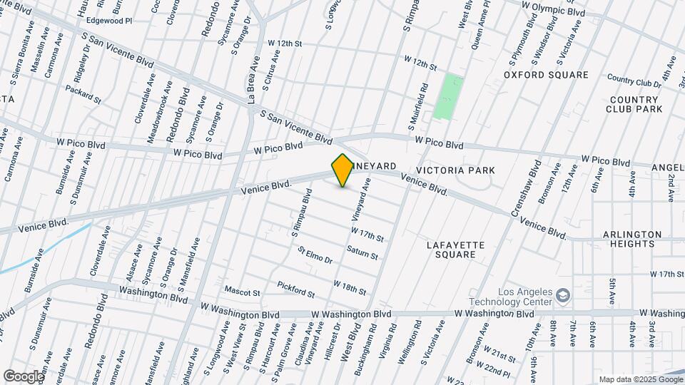 4636 Lomita St Map and Location Details
