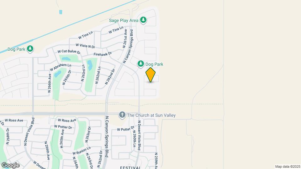 25945 W Horsham Dr Map and Location Details