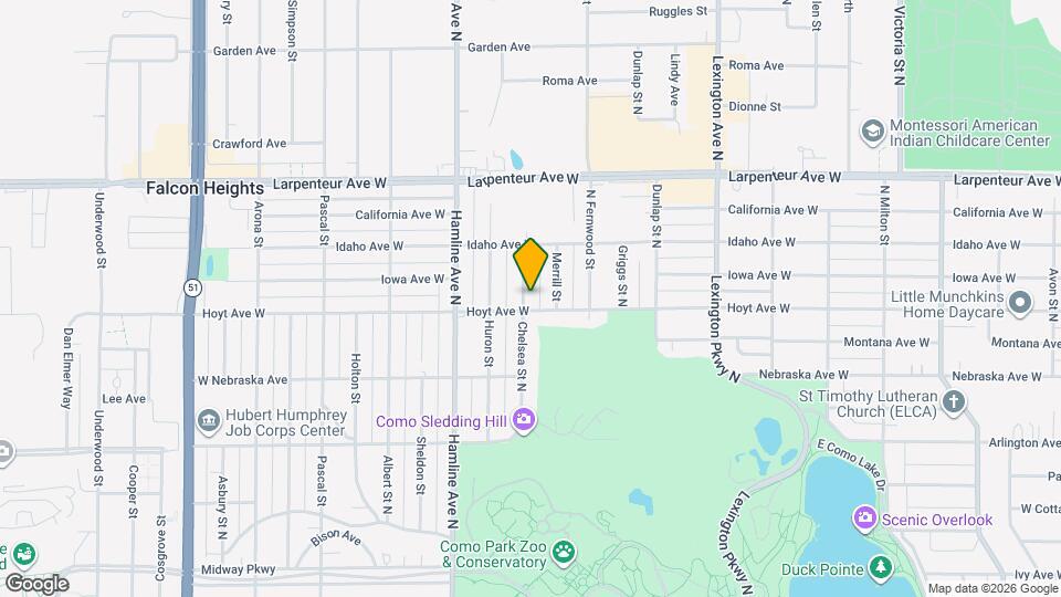 1570 Chelsea St Map and Location Details