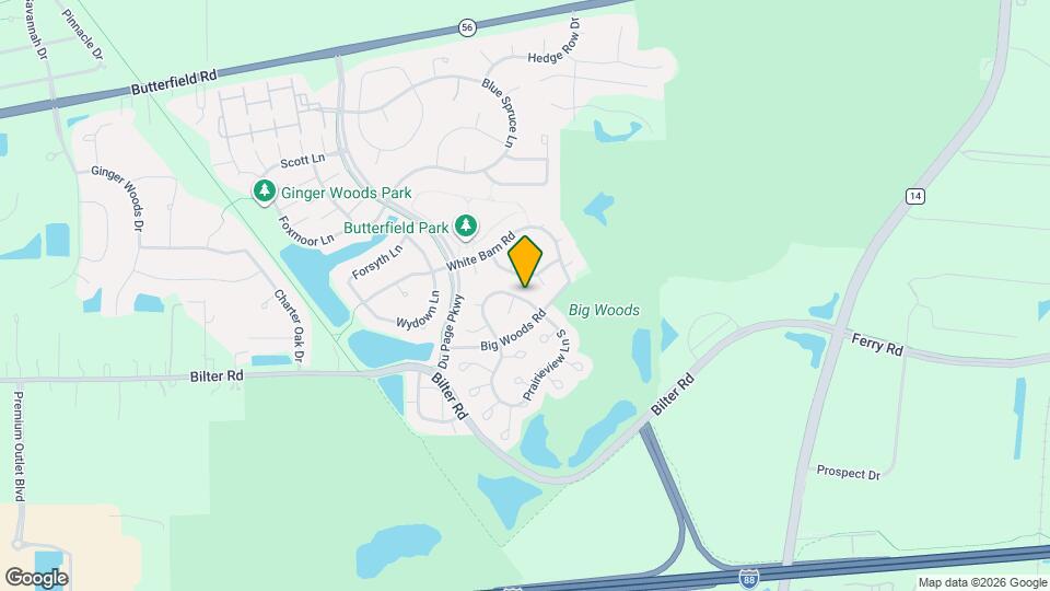 2666 Prairieview Ln Map and Location Details