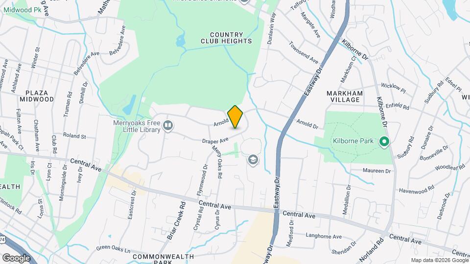 3445 Draper Ave Map and Location Details