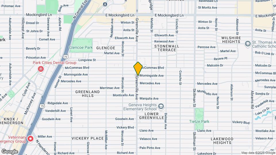 5702 Morningside Ave Mapa y Detalles de la Ubicación