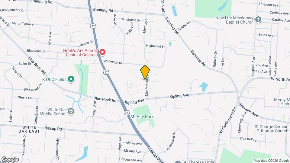 5855 Monfort Hills Ave Map and Location Details