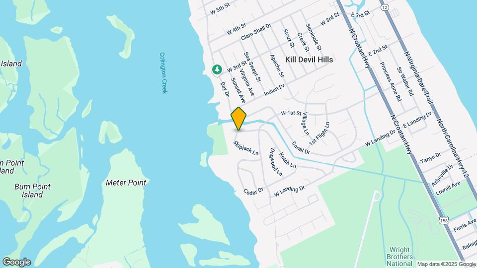 700 Skipjack Ln, Unit 1 Map and Location Details
