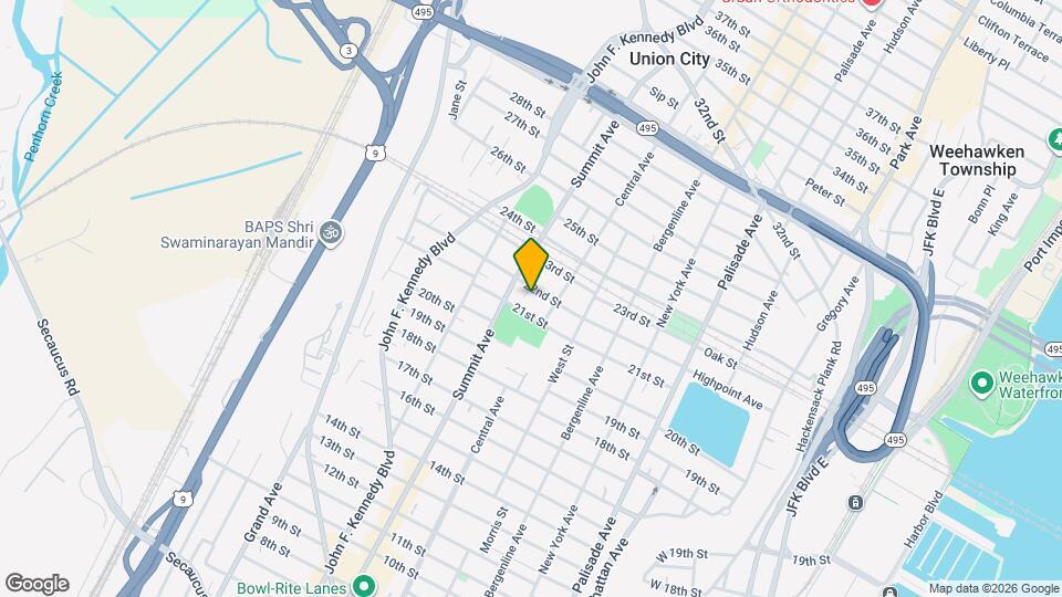 717 22nd St-Unit -1 Map and Location Details