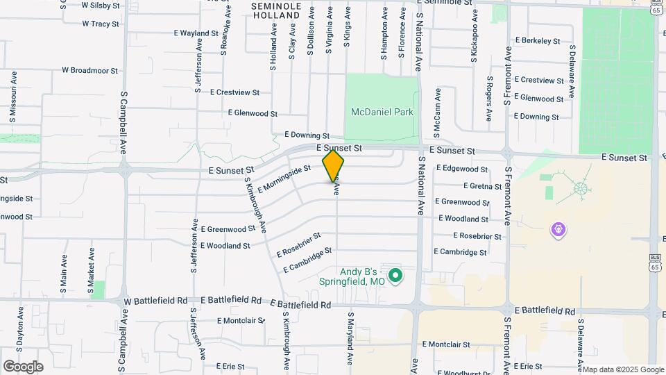 926 E Edgewood St Map and Location Details