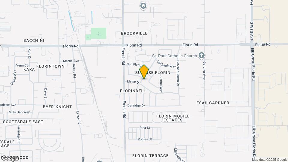 7271 Hayward Dr Map and Location Details