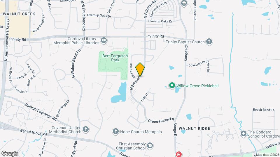 434 N Ericson Rd Map and Location Details