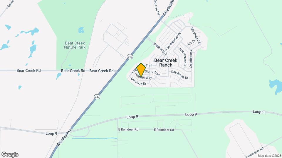 1766 Pioneer Way Map and Location Details