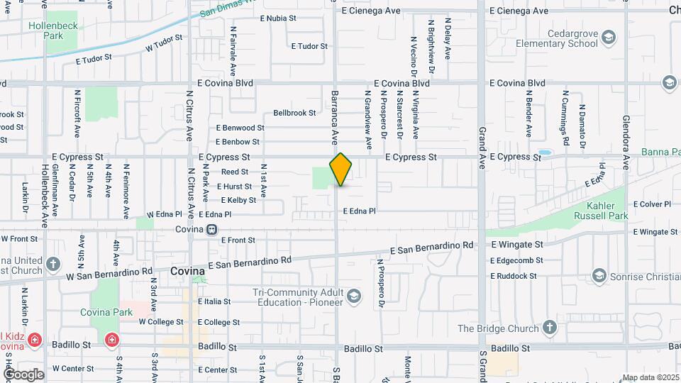 502-506 E Hurst St Mapa y Detalles de la Ubicación