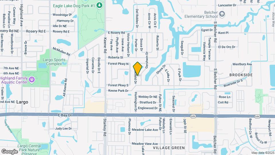 547 Brookfield Dr Map and Location Details