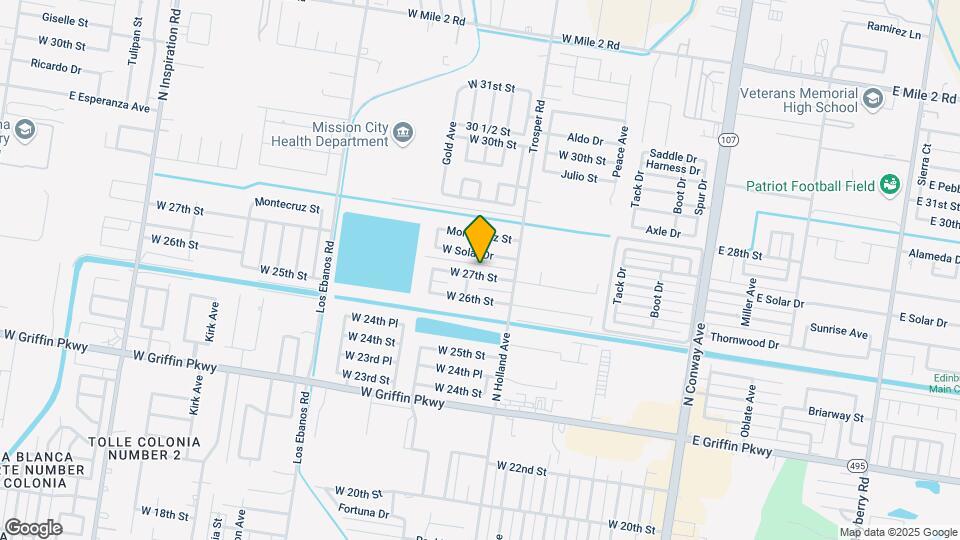 904 W 27th St Map and Location Details