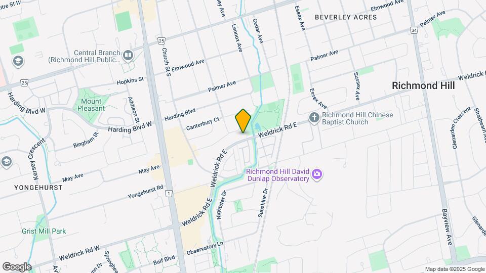 92 Weldrick Rd E Map and Location Details