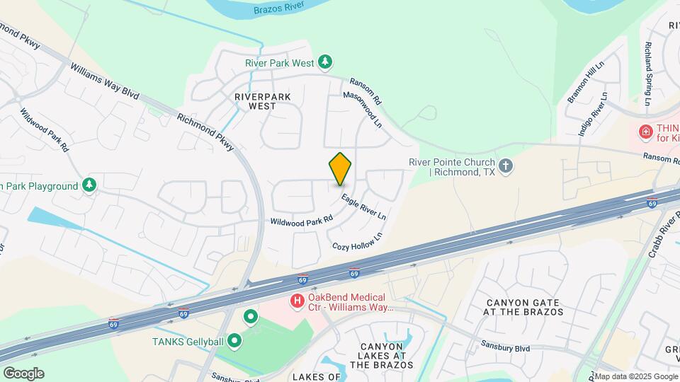 2003 Palmetto Glen Ln Map and Location Details