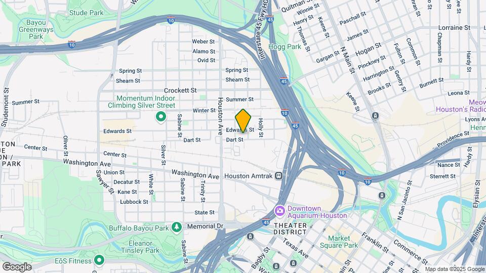 1308 Dart St Map and Location Details