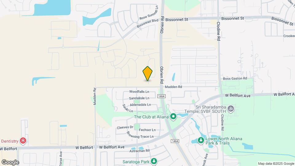 9922 Sunflower Mist Ln Mapa y Detalles de la Ubicación