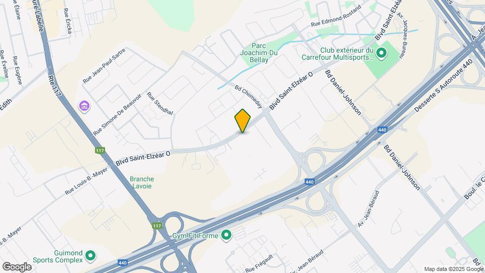 3440 Blvd Saint-Elzéar O Map and Location Details