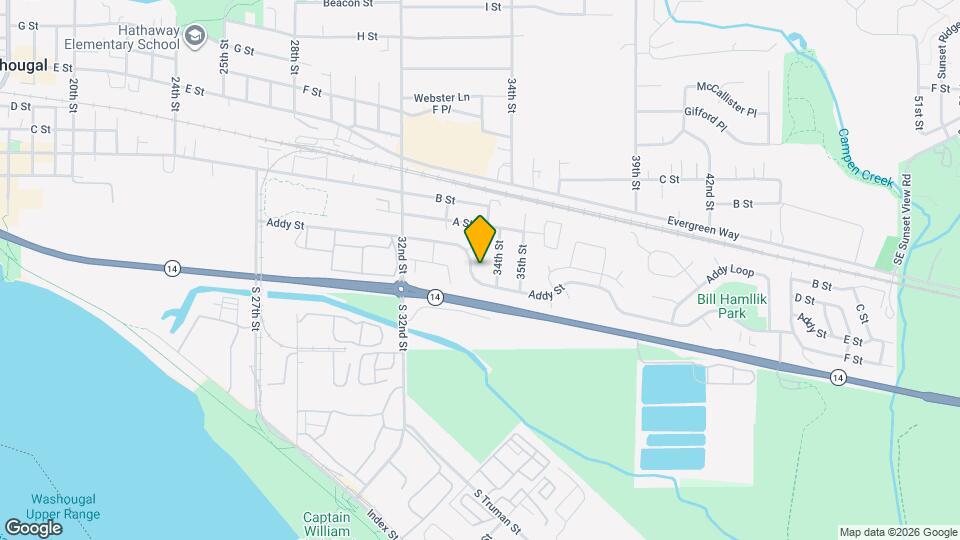 3339 Addy St Map and Location Details