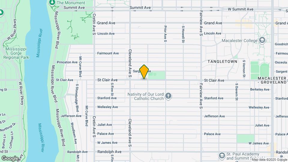 2012 Saint Clair Ave Map and Location Details