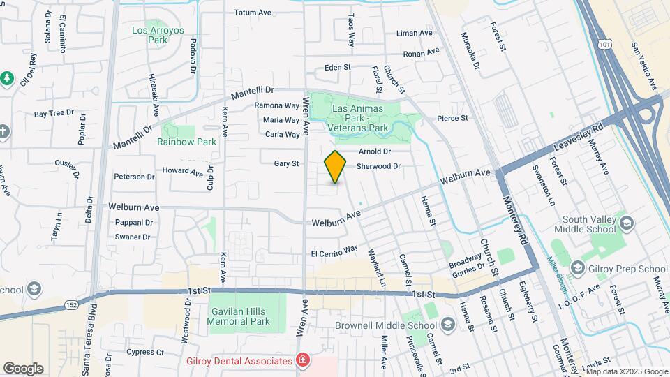714 Sullivan Wy Map and Location Details