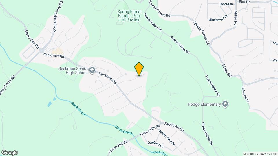 5128 Seckman Ridge Way Map and Location Details