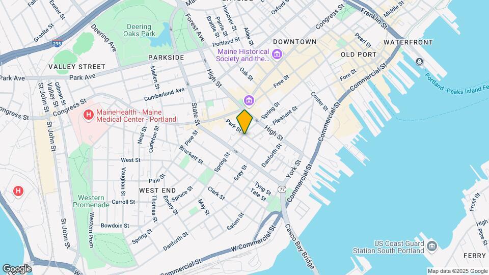 112 Park St Map and Location Details