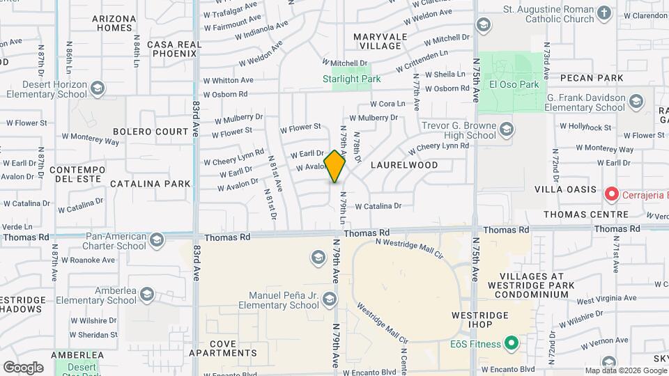 3007 N 79th Dr Map and Location Details