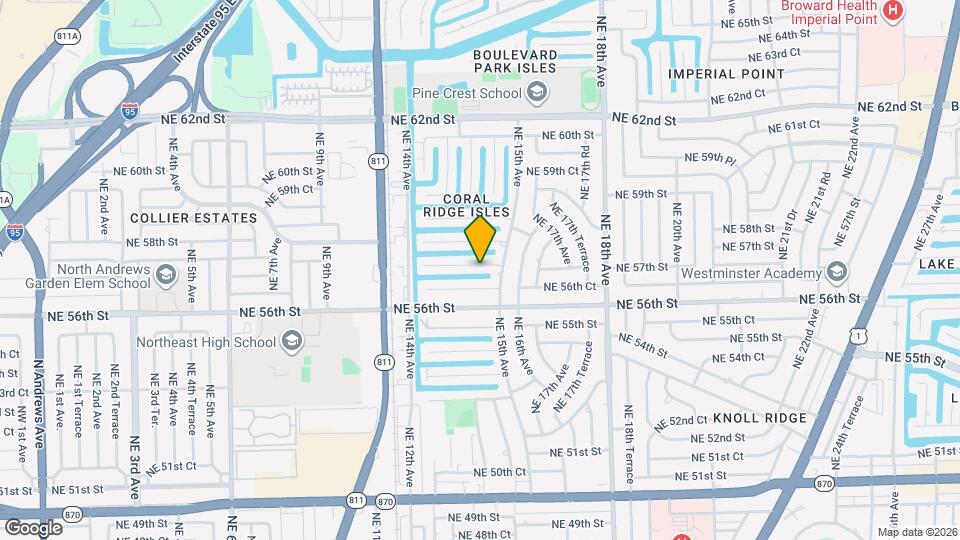 1466 NE 57th St Mapa y Detalles de la Ubicación